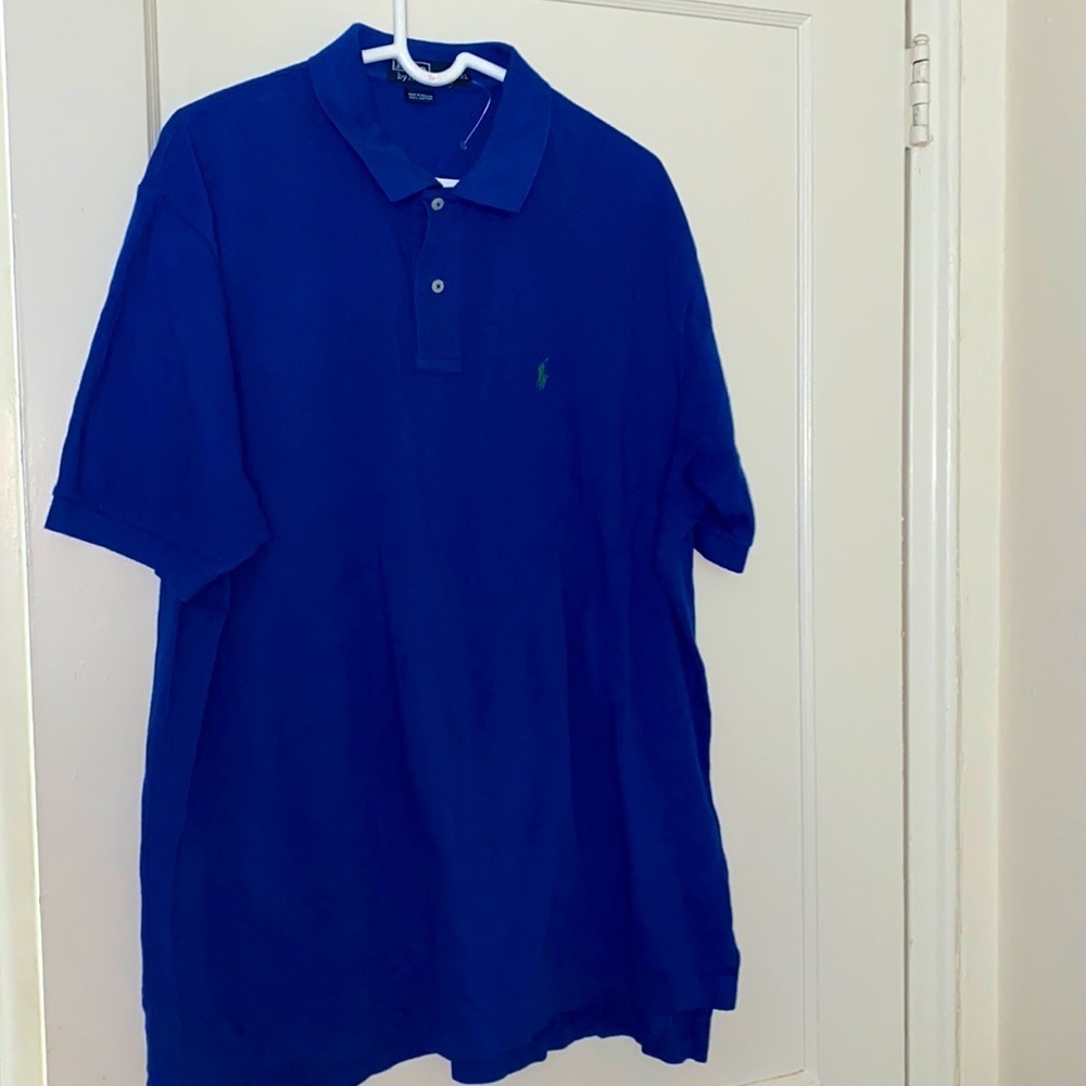 NWOT polo ralph lauren blue polo shirt size: XXL